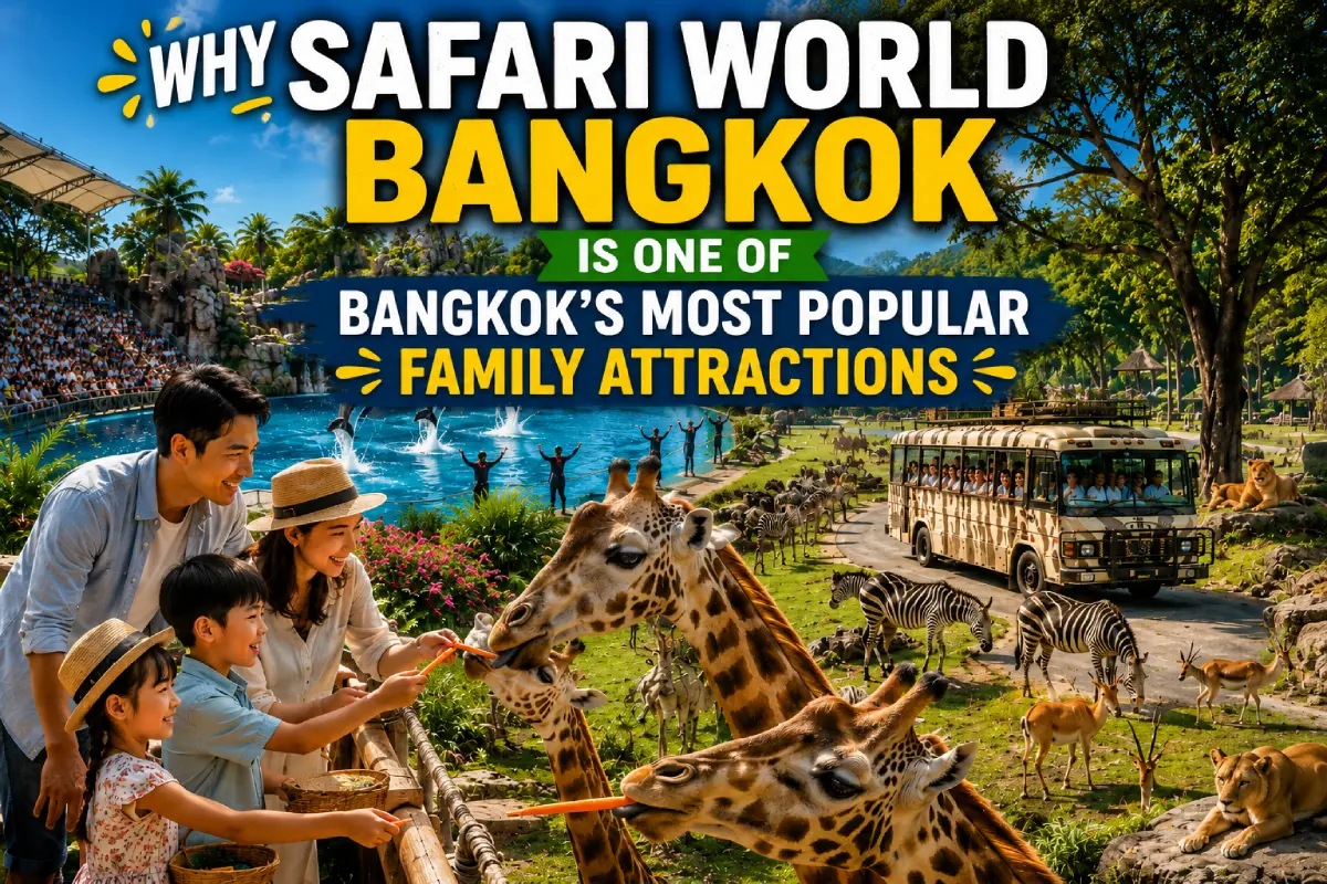 Why Safari World Bangkok Is One of Bangkok’s Most Popular Family Attractions